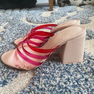 ASOS Pink Sandals with Jelly Straps